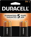 DURACELL BATTERY 9 VOLT [2 PK]