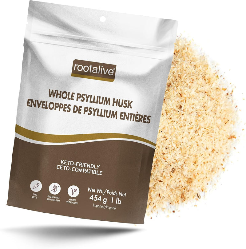 ROOTALIVE WHOLE PSYLLIUM HUSK [454 g]