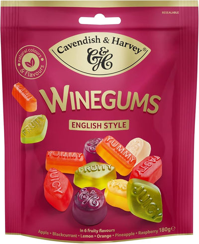 CAVENDISH & HARVEY WINEGUMS [180 G]