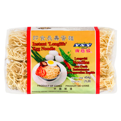 Y&Y TRADE LONGLIFE EGG NOODLES [454 G]