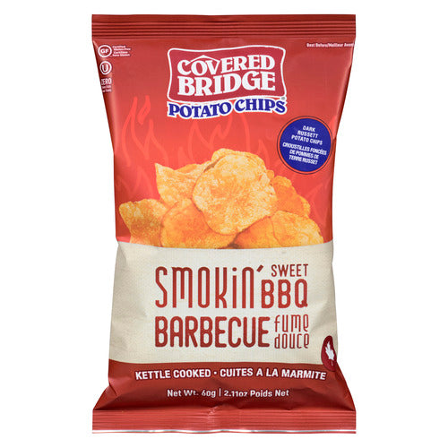 COVERED BRIDGE CHIPS SWEET BBQ [60 G]