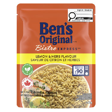 BENS ORIGINAL BISTRO LEMON & HERB RICE [240 G]