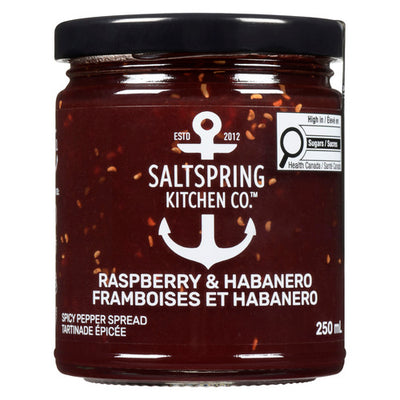 SALTSPRING KITCHEN CO. RASPBERRY HABANERO JAM [250 ML]