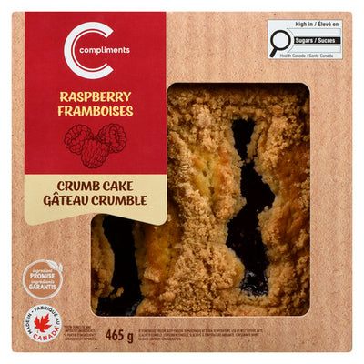 COMPLIMENTS RASPBERRY CRUMB CAKE [465 G]
