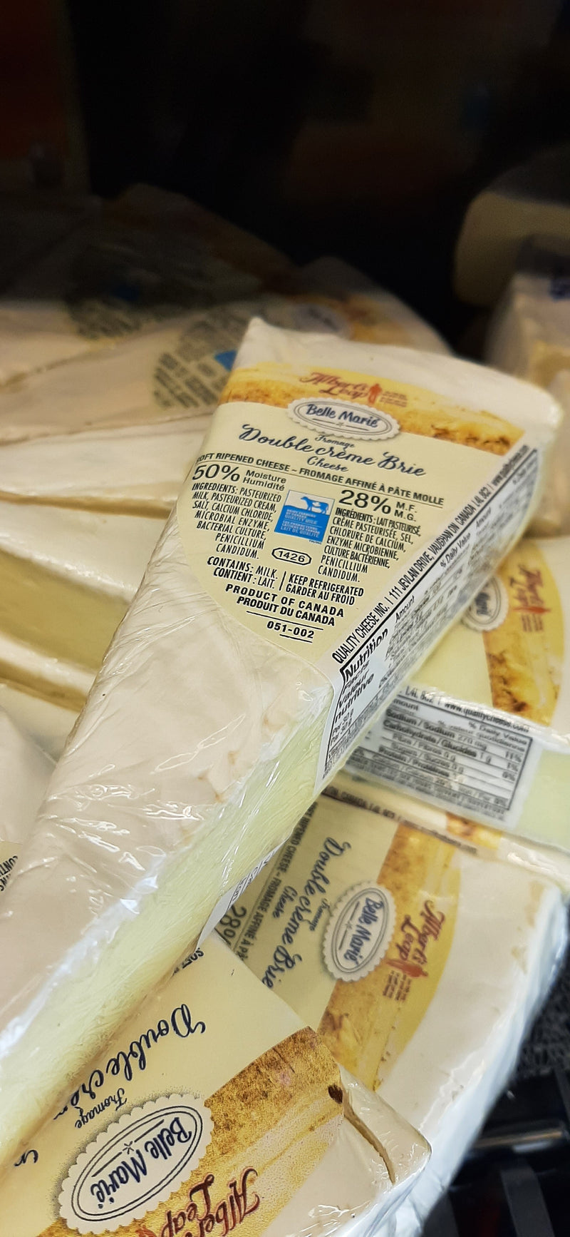 BELLE MARIE BRIE Double Cream