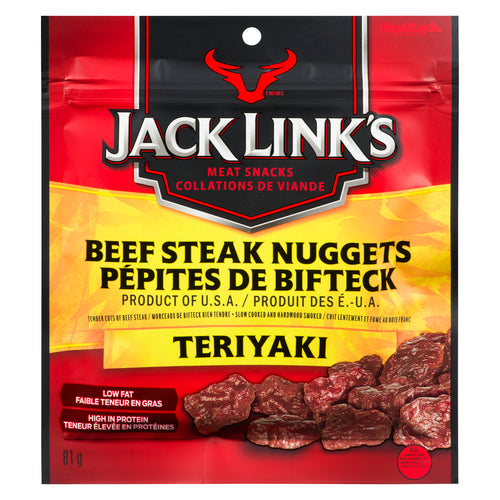 JACK LINK STEAK NUGGET TERIYAK [81 G]