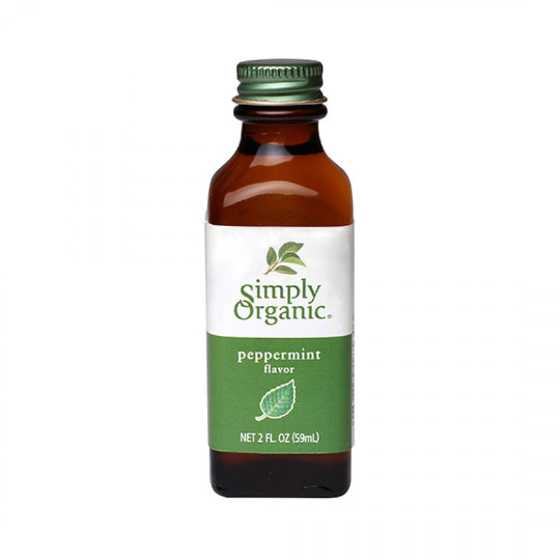 SIMPLY ORGANIC FLAVOURING Peppermint, 59 ml