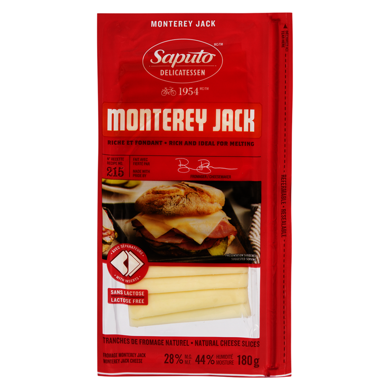 SAPUTO CHEESE SLICES ASST [180 G]