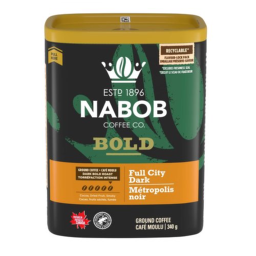 NABOB FULL CITY DARK COFFEE [340 G]