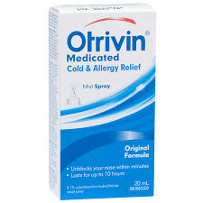 OTRIVIN NASAL MIST MEDICATED [20 ML]