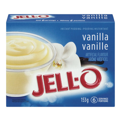 JELLO INSTANT VANILLA PUDDING [153 G]