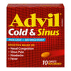 ADVIL COLD & SINUS NON DROWSY [10 S]