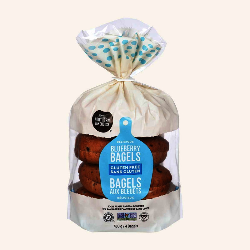 LNB GF BLUEBERRY BAGELS [400 G]