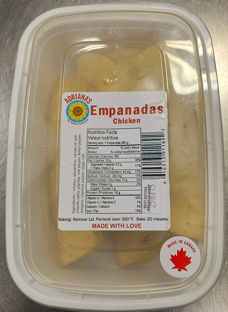 ADRIANAS CHICKEN EMPANADAS [1 ea]