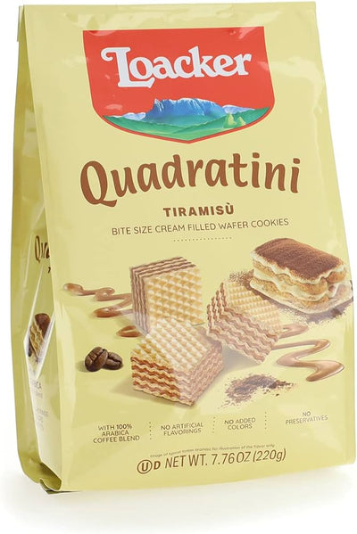 QUADRATINI TIRAMISU WAFER [220 G]