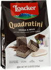 QUADRATINI COCOA & MILK WAFER [250 G]