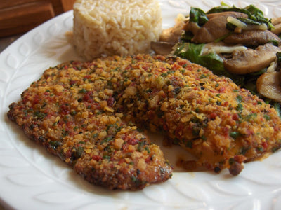 TORTILLA CRUSTED TILAPIA