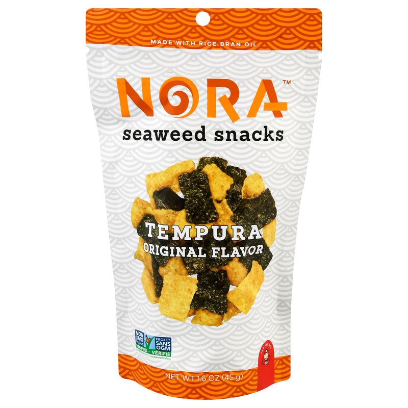 Nora Original Flavor Tempura Seaweed Snacks, 45 g