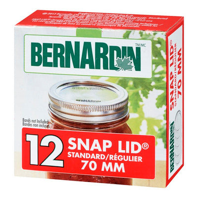BERNARDIN STANDARD LIDS [12 PACK]