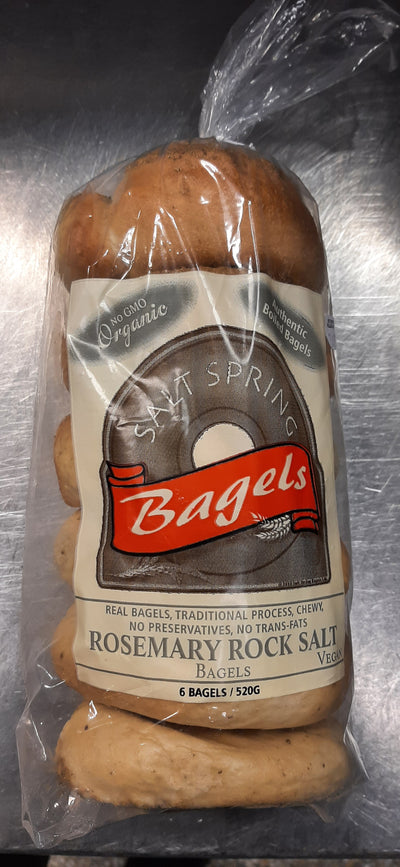 SALTSPRING VEGAN SALT BAGEL [6 PK]