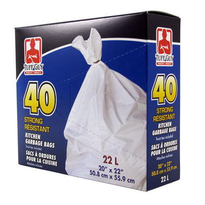 TUFF GUY KITCHEN BAGS [40 PK]