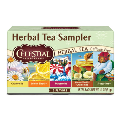 CELESTIAL TEA SAMPLER [20 BAGS]