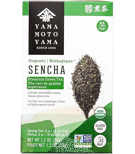 YAMAMOTOYAMA ORGANIC GREEN TEA SENCHA [16 BAGS]