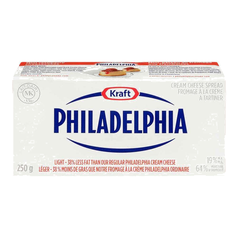 PHILLY LIGHT CRM CHEESE BRICK [250 G]