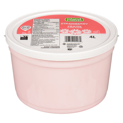 Island Farms Strawberry Ice Cream, 4 L