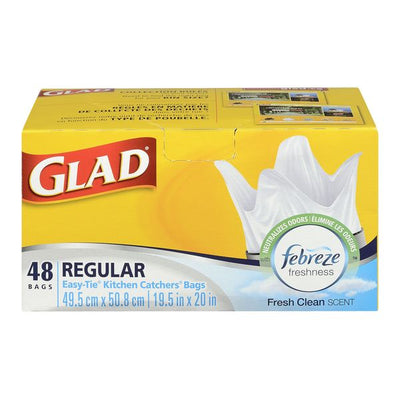 GLAD KITCHEN CATCHERS REG [48 BAGS]