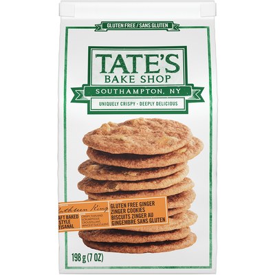 TATES GF COOKIES GINGER ZINGER [198 G]