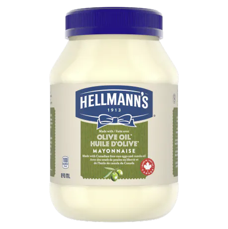 HELLMANNS OLIVE OIL MAYONNAISE [890 ML]