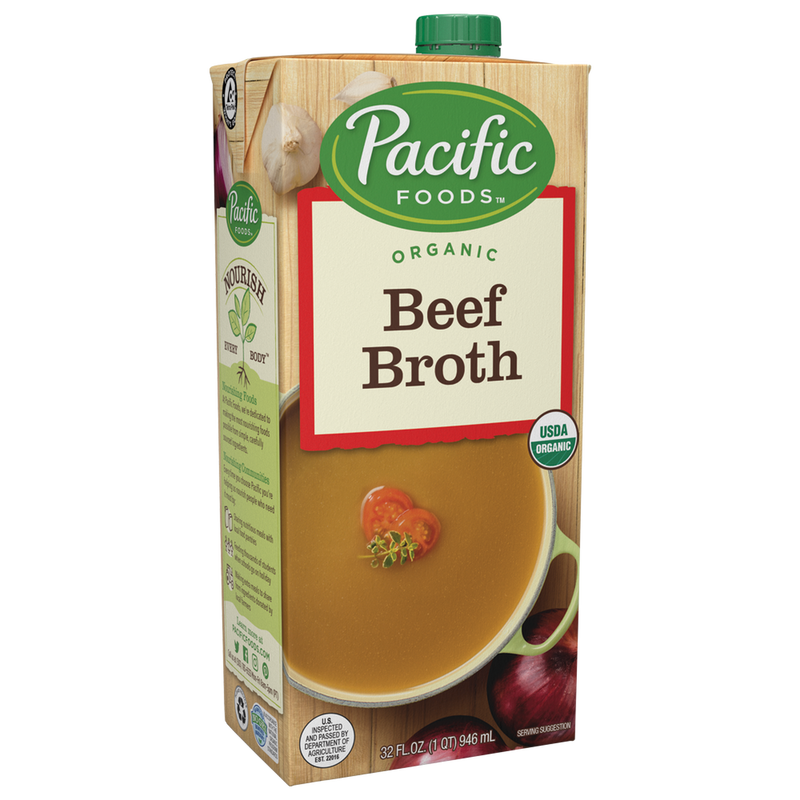 PACIFIC ORG BEEF BROTH [946 ML]