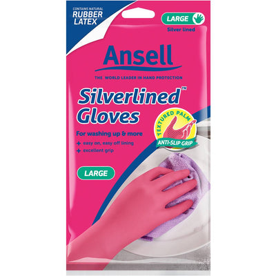 SILVERLINED SM LATEX GLOVES [1 PKG]