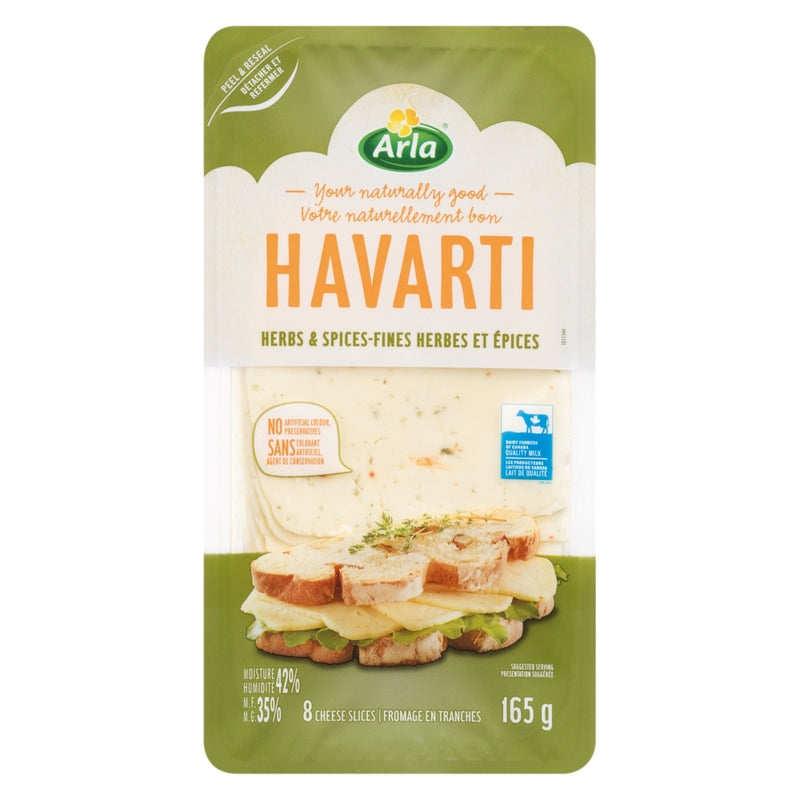 ARLA HAVARTI Herbs & Spices , 165 G