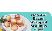 C2C BACON WRAPPED SCALLOPS [340 g]