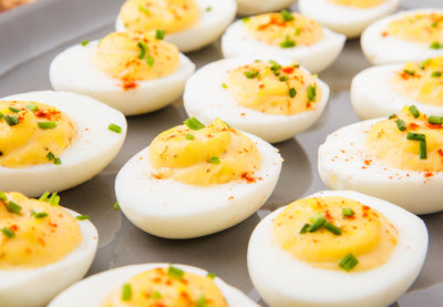 PEPPER'S OWN DEVILED EGGS
