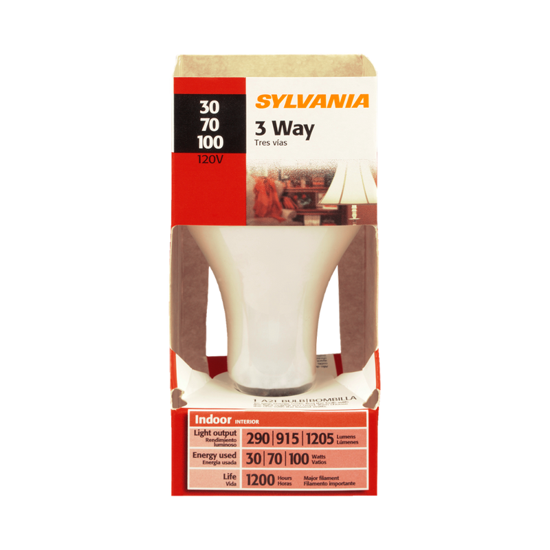 SYLVANIA 3 WAY BULB