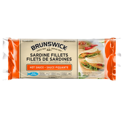 BRUNSWICK SARDINE IN HOT SAUCE [100 G]