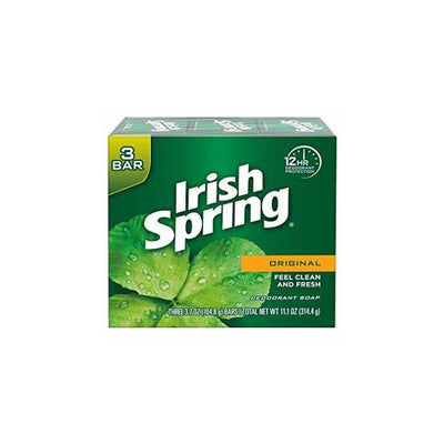 IRISH SPRING ALOE BAR SOAP [3 X90G]