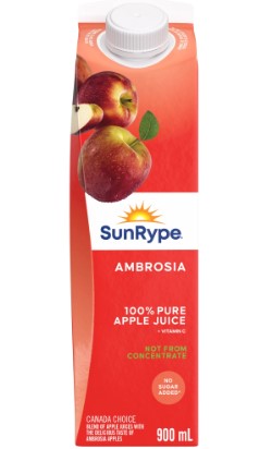 SUNRYPE AMBROSIA APPLE JUICE [900 ML]
