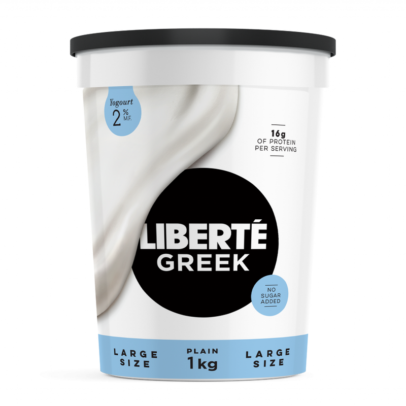 LIBERTE GREEK 2 % PLAIN YOGURT [1 kg]
