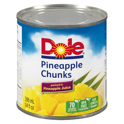 DOLE PINEAPPLE CHUNK [398 ML]