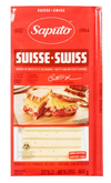 SAPUTO CHEESE SLICES Swiss, 160g