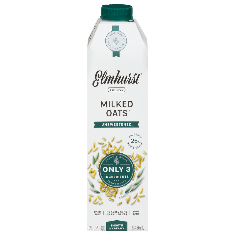 ELMHURST MILKED OATS UNSWEET [946 ML]