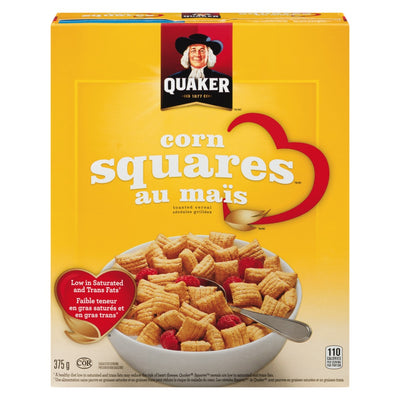 QUAKER CORN BRAN SQUARES [375 G]