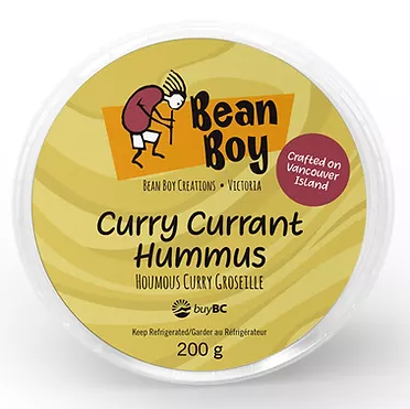 BEAN BOY CURRY CURRANT HOMOUS [200 G]