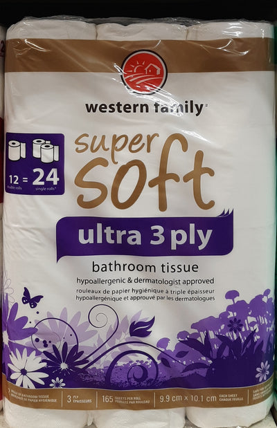 WESTERN FAMILY ULTRA SOFT TP [12 ROLL]