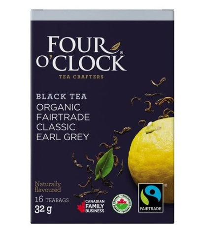 FOUR OCLOCK ORG EARL GREY [16 pcs]