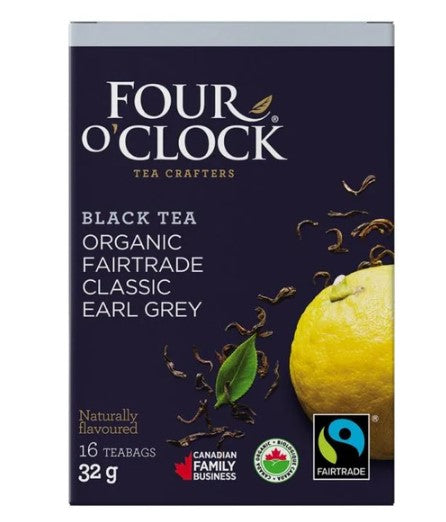 FOUR OCLOCK ORG EARL GREY [16 pcs]